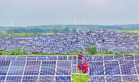 Barren Mountains Photovoltaic Industry