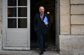 French PM Francois Bayrou meets UDI leaders in Paris FA