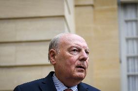 French PM Francois Bayrou meets UDI leaders in Paris FA