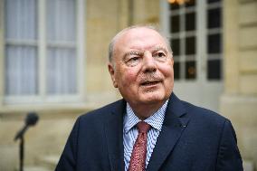 French PM Francois Bayrou meets UDI leaders in Paris FA