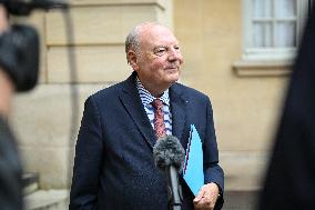 French PM Francois Bayrou meets UDI leaders in Paris FA