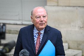 French PM Francois Bayrou meets UDI leaders in Paris FA