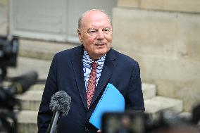 French PM Francois Bayrou meets UDI leaders in Paris FA