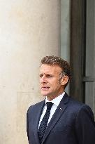 Arrivals At Coalition of the Willing Summit - Paris
