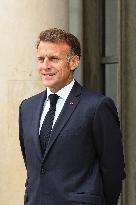 Arrivals At Coalition of the Willing Summit - Paris