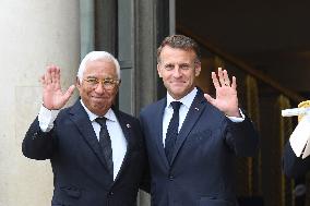 Arrivals At Coalition of the Willing Summit - Paris