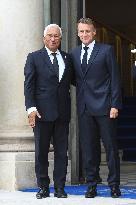 Arrivals At Coalition of the Willing Summit - Paris