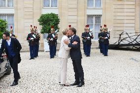 Arrivals At Coalition of the Willing Summit - Paris