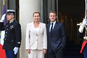 Arrivals At Coalition of the Willing Summit - Paris