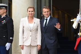 Arrivals At Coalition of the Willing Summit - Paris