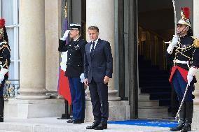 Arrivals At Coalition of the Willing Summit - Paris