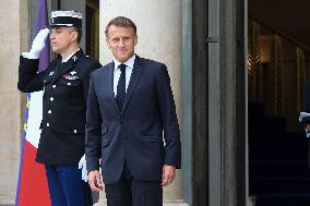 Arrivals At Coalition of the Willing Summit - Paris