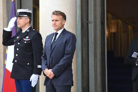 Arrivals At Coalition of the Willing Summit - Paris