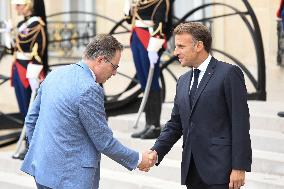 Arrivals At Coalition of the Willing Summit - Paris