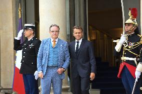 Arrivals At Coalition of the Willing Summit - Paris