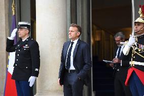 Arrivals At Coalition of the Willing Summit - Paris