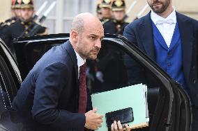 Arrivals At Coalition of the Willing Summit - Paris