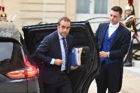 Arrivals At Coalition of the Willing Summit - Paris