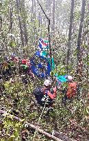 Helicopter Crash Wreckage Found In South Kalimantan - Indonesia