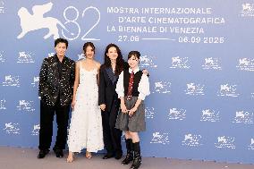 Venice - Photocall film  "Nuhai" (Girl) MP