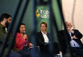 Les Ecologistes Press Conference - Paris