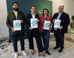 Les Ecologistes Press Conference - Paris
