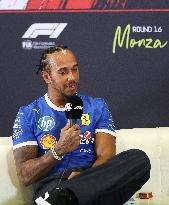 MOTORI - Formula 1 - Pirelli Gran Premio d'Italia 2025 - Drivers Press Conference