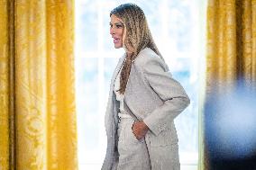 First Lady Melania Trump hosts White House Task Force on AI Education