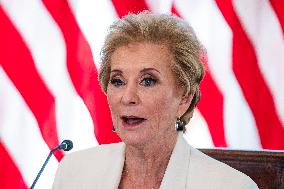 First Lady Melania Trump hosts White House Task Force on AI Education