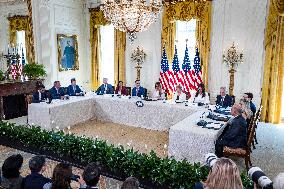 First Lady Melania Trump hosts White House Task Force on AI Education