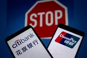 Illustration Citibank UnionPay