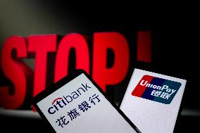 Illustration Citibank UnionPay