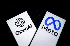 Illustration OpenAI Meta