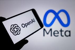 Illustration OpenAI Meta