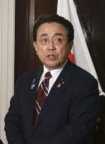 Japan economic revitalization minister in Washington