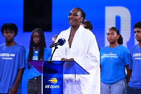 US Open - A Special Ceremony For Venus Williams