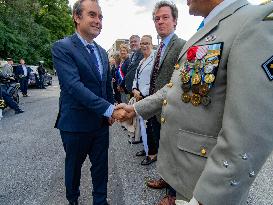 Sébastien Lecornu Inaugurates ASGARD Supercomputer In Suresnes - France