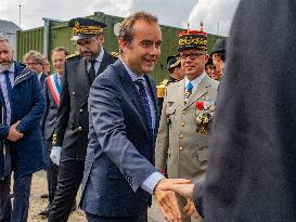 Sébastien Lecornu Inaugurates ASGARD Supercomputer In Suresnes - France