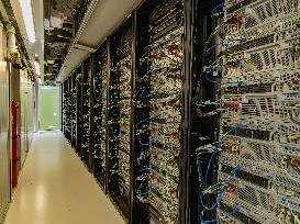 Sébastien Lecornu Inaugurates ASGARD Supercomputer In Suresnes - France
