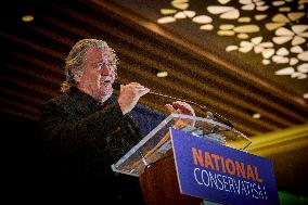 Steve Bannon Speaks at National Conservatism Conference - DC