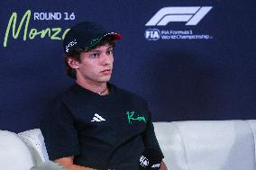 MOTORI - Formula 1 - Pirelli Gran Premio d'Italia 2025 - Drivers Press Conference