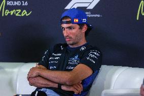 MOTORI - Formula 1 - Pirelli Gran Premio d'Italia 2025 - Drivers Press Conference