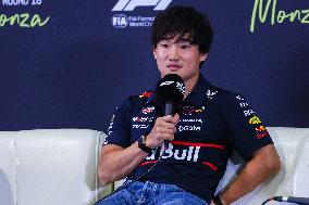 MOTORI - Formula 1 - Pirelli Gran Premio d'Italia 2025 - Drivers Press Conference