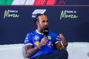 MOTORI - Formula 1 - Pirelli Gran Premio d'Italia 2025 - Drivers Press Conference