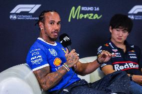 MOTORI - Formula 1 - Pirelli Gran Premio d'Italia 2025 - Drivers Press Conference