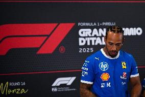 MOTORI - Formula 1 - Pirelli Gran Premio d'Italia 2025 - Drivers Press Conference