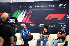 MOTORI - Formula 1 - Pirelli Gran Premio d'Italia 2025 - Drivers Press Conference