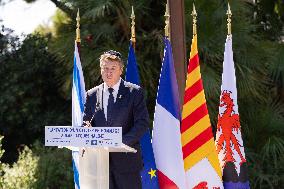 Planting of An Olive Tree in Tribute to Ilan Halimi in Nice - France