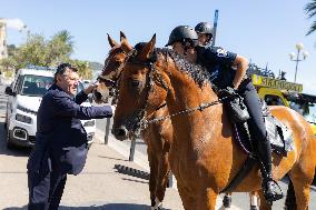 Planting of An Olive Tree in Tribute to Ilan Halimi in Nice - France