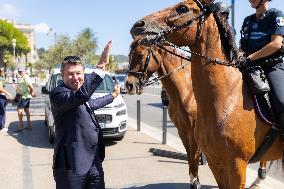 Planting of An Olive Tree in Tribute to Ilan Halimi in Nice - France
